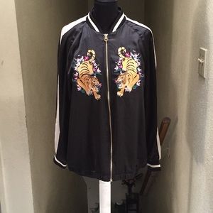 H&M Embroidered Track Jacket